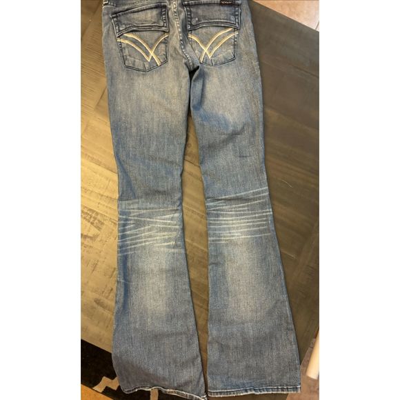 William Rast Belle Flare Jeans with Back Flap Pockets - Sz 27 - Picture 4 of 15